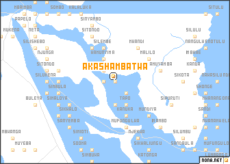 map of Akashambatwa