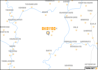 map of Akayao