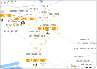 map of Akbarābād