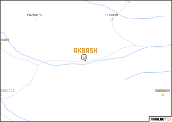 map of Akbash