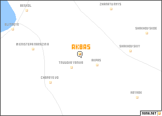 map of Akbas