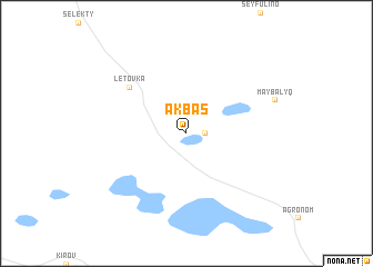 map of Akbas