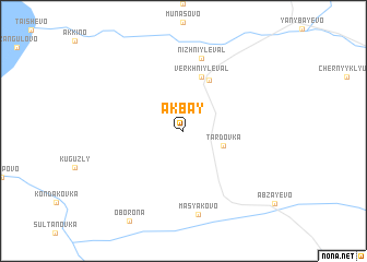 map of Akbay