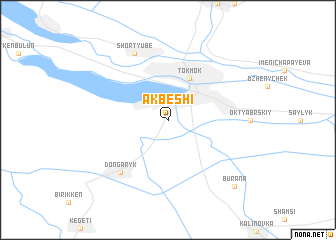 map of Akbeshi