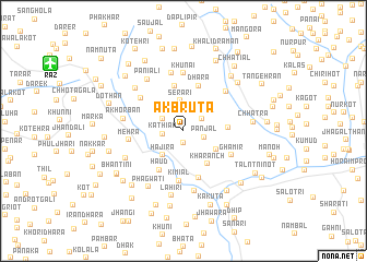 map of Akbruta