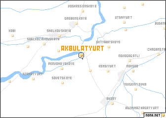 map of Akbulatyurt