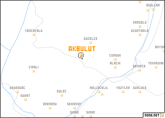 map of Akbulut