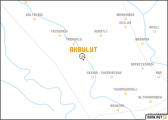 map of Akbulut