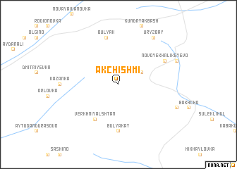 map of Akchishmi