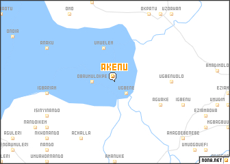 map of Akenu
