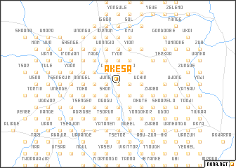 map of Akesa