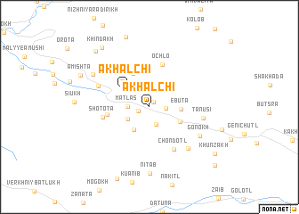 map of Akhalchi