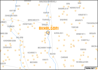 map of Akhalgori