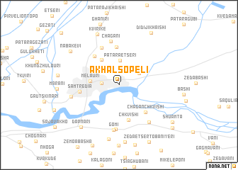 map of Akhalsop\