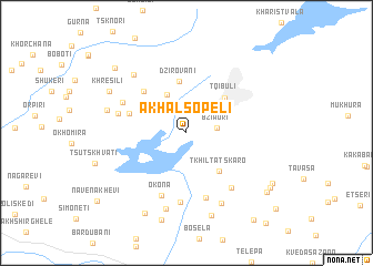 map of Akhalsop\