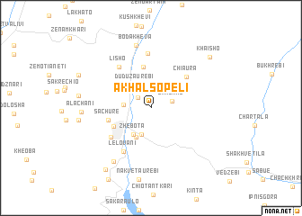 map of Akhalsop\