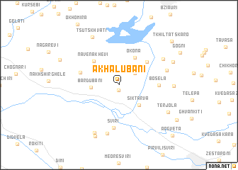 map of Akhalubani