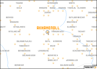 map of Akhamenoll