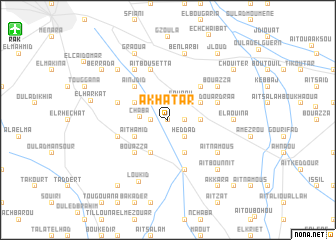 map of Akhatar