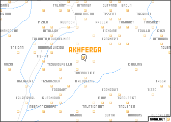 map of Akhferga