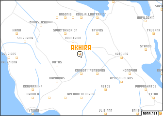 map of Akhirá