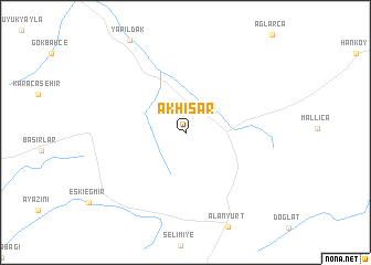 map of Akhisar