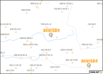 map of Akhisar