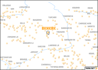 map of Akhkak