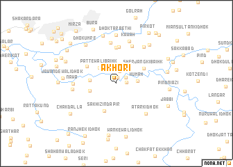 map of Akhori