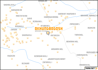 map of Akhund Badosh