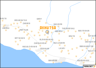 map of Akhutsa