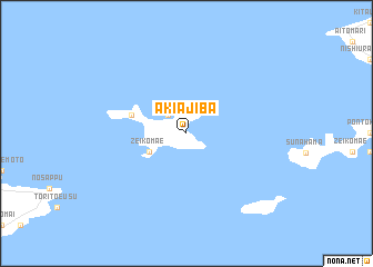 map of Akiajiba