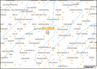 map of Akiāna