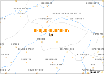 map of Akindrano Ambany