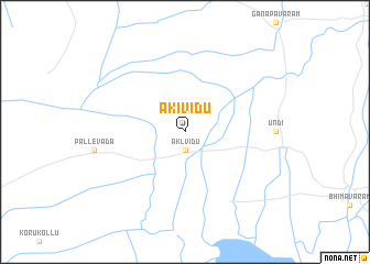 map of Ākivīdu