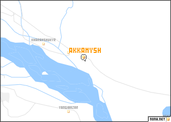 map of Akkamysh