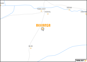 map of Akkarga