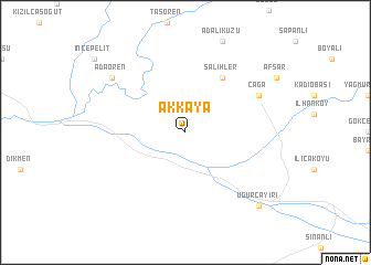 map of Akkaya