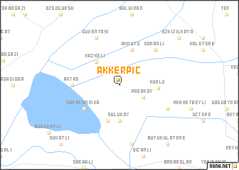 map of Akkerpiç