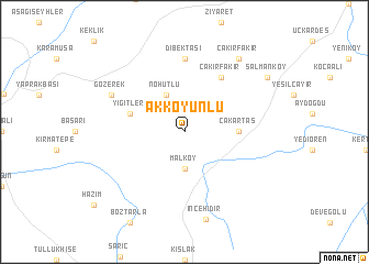 map of Akkoyunlu