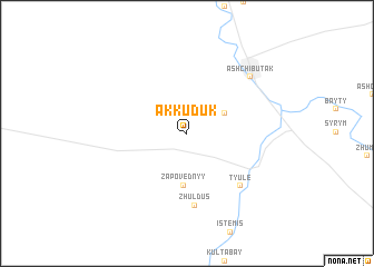 map of Akkuduk