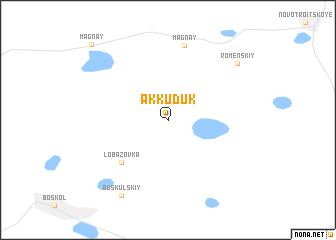 map of Akkuduk