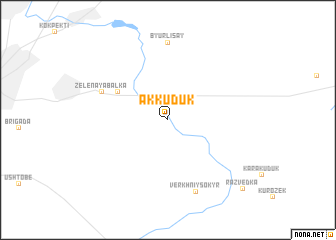 map of Akkuduk