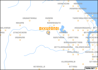 map of Akkuranai