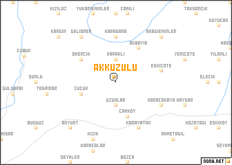 map of Akkuzulu