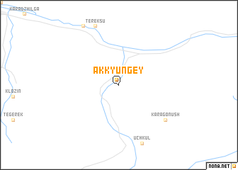 map of Akkyungey