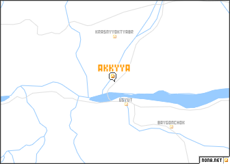 map of Akkyya