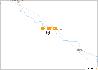 map of Akmurza