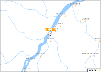 map of Akodo