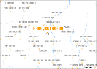 map of Akondrotarana